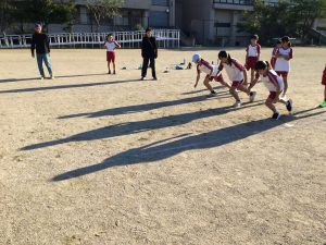 市陸の練習頑張っています！