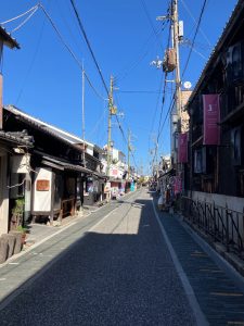 違いを感じる　北國街道フィールドワーク