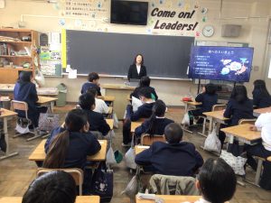 薬物乱用防止教室を実施しました