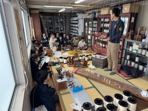 校外学習で丸三ハシモトに行きました