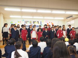 5年生秋のプチコンサートが開催されました