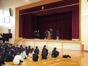 2学期終業式を行いました