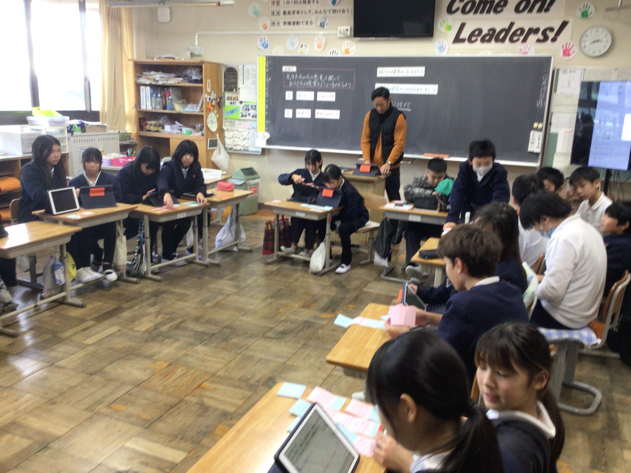 木之本を活性化する授業「Home town 木之本宿」を行いました