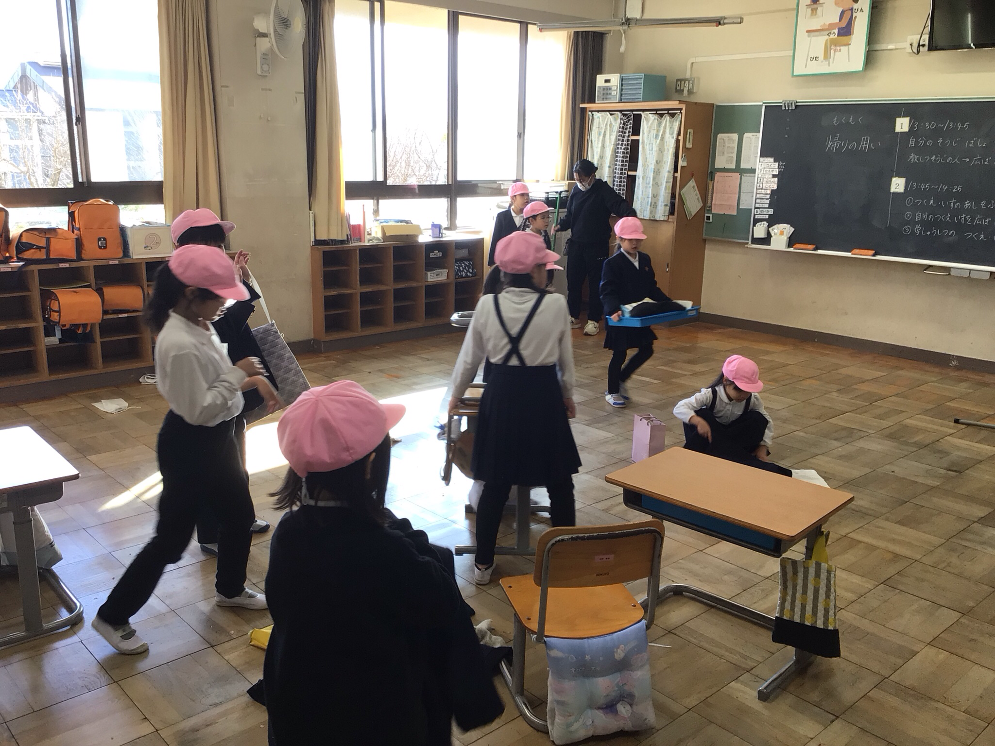 全校大掃除を行いました