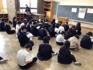 通学シミュレーション（登校時）を行いました