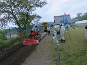 農園作業を行いました