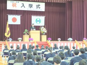 開校式・新任式・始業式・入学式を行いました
