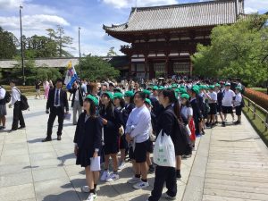 修学旅行に行きました